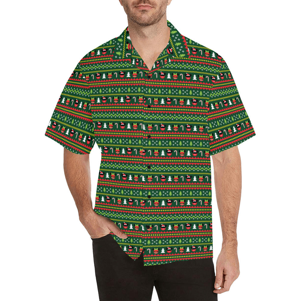 Christmas Sweater Hawaiian Shirt