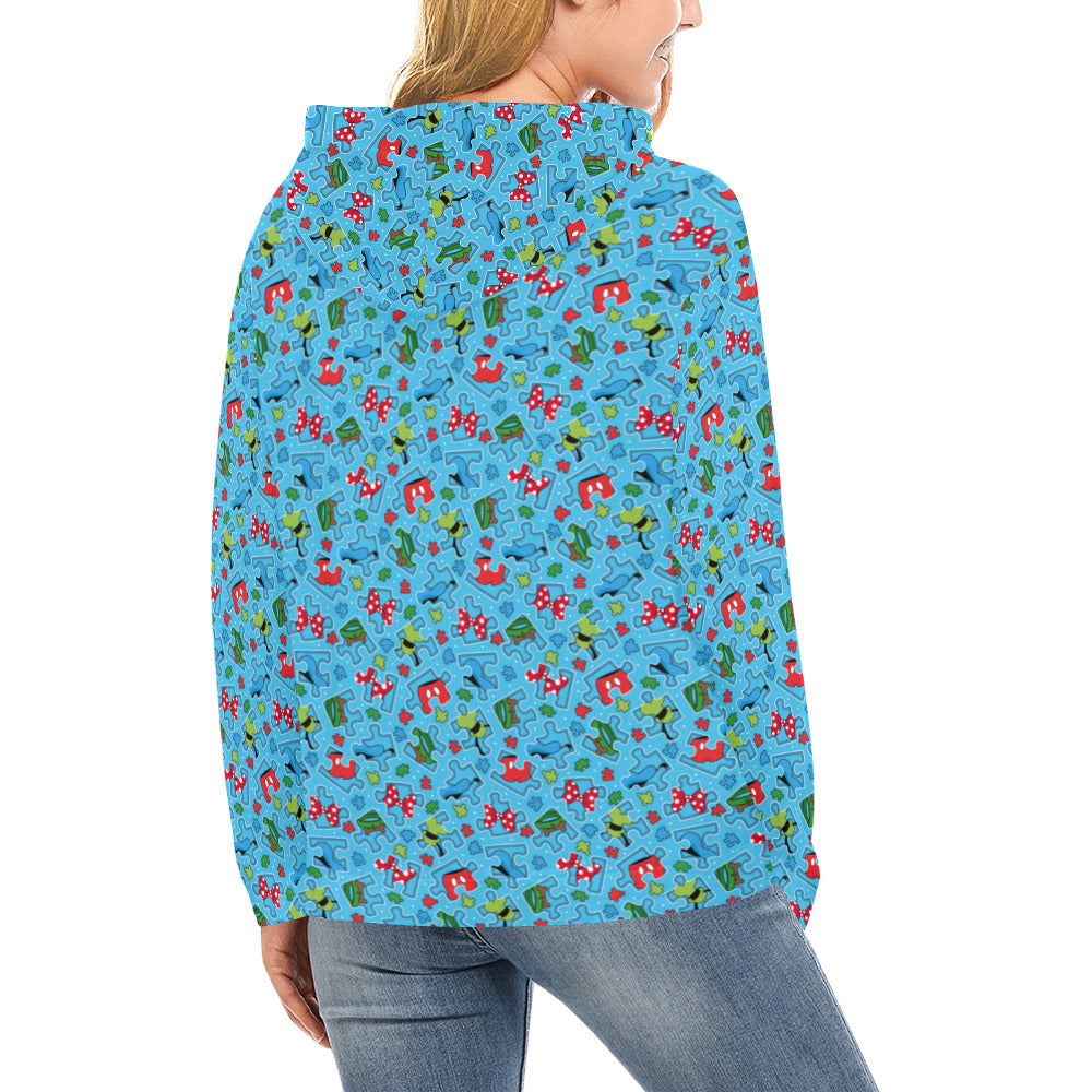 Puzzle Pieces Hoodie for Women