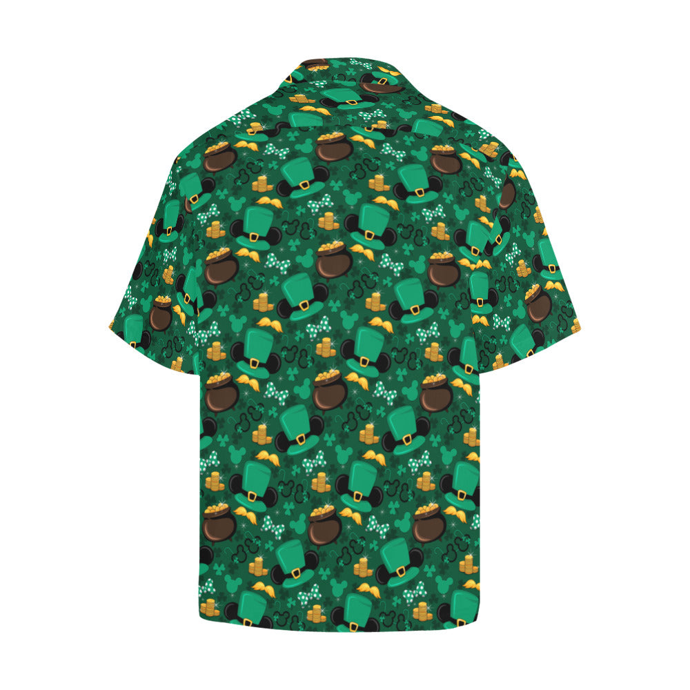 St. Patricks Day Green Hawaiian Shirt