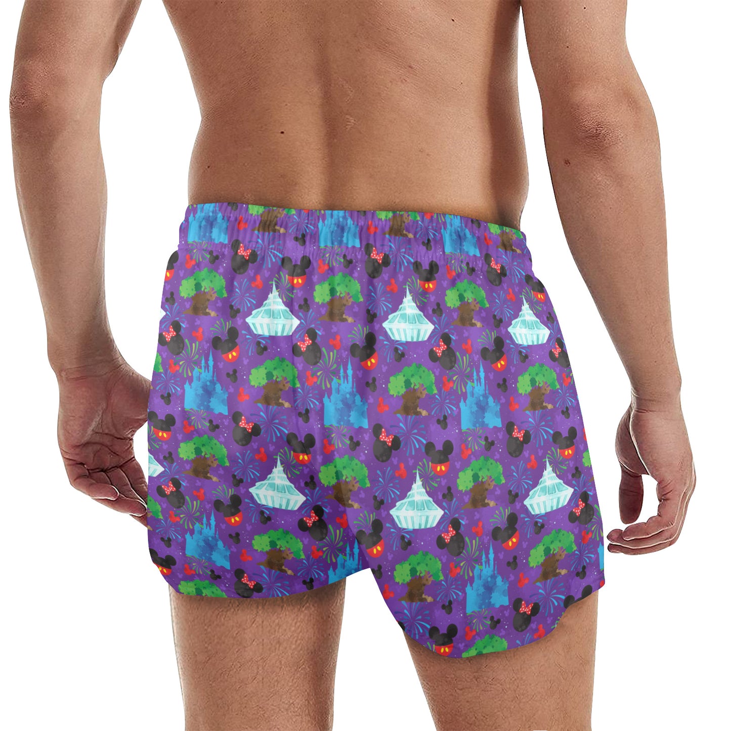 Park Hopper Fireworks Men's Quick Dry Athletic Shorts