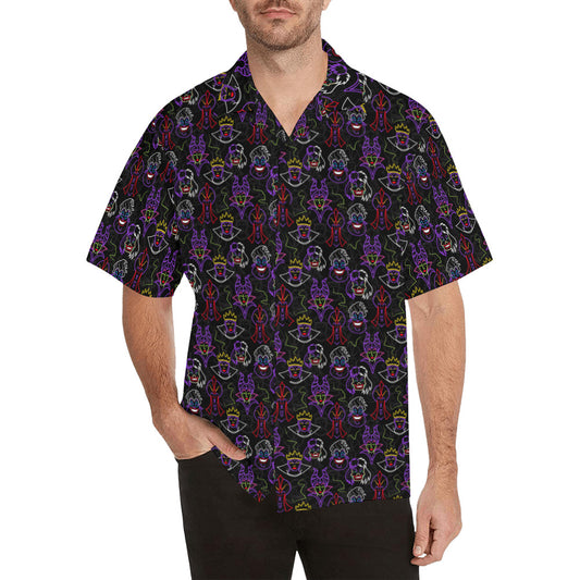 Neon Villains Hawaiian Shirt