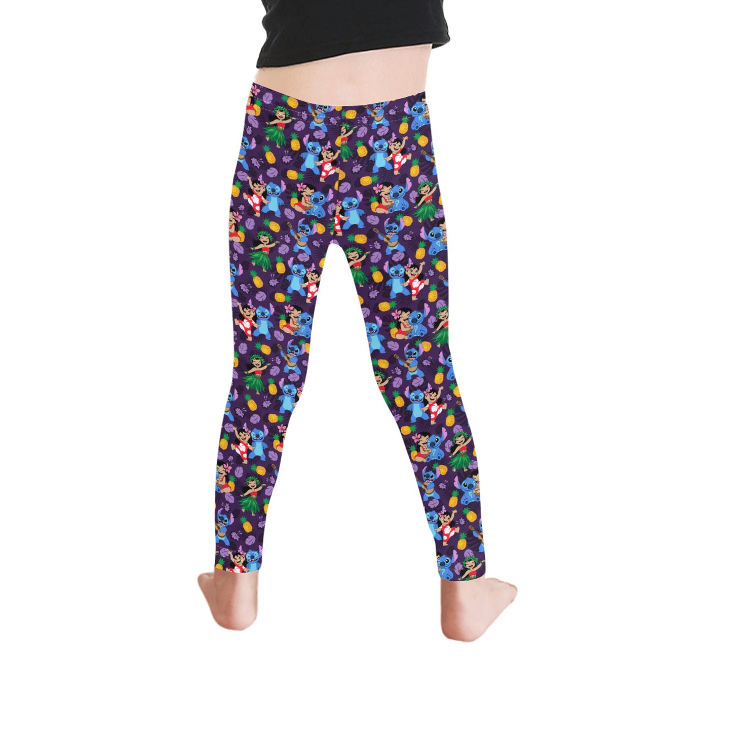 Disney Lilo And Stitch Island Friends Kid's Leggings