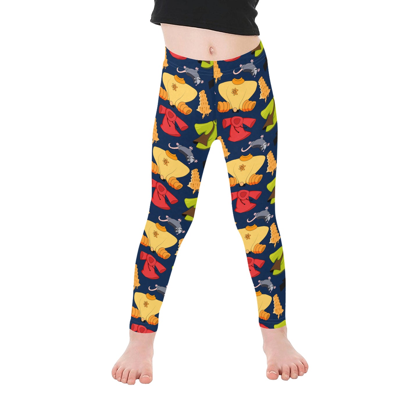 Tower Of Cheeza Kid's Leggings - Ambrie