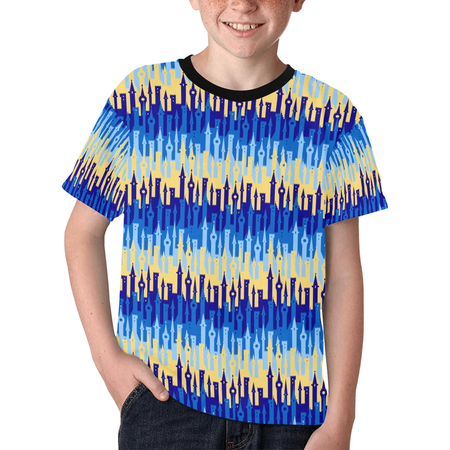 Blue Castles Kids' T-shirt
