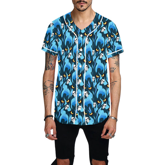 Disney Hercules Hades Lord Of The Dead Baseball Jersey