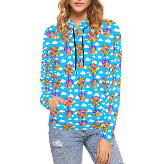 Floating House Hoodie for Women