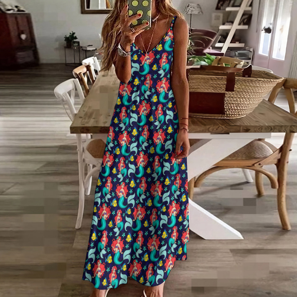I Want To Be Where The People Are Women's Summer Slip Long Dress