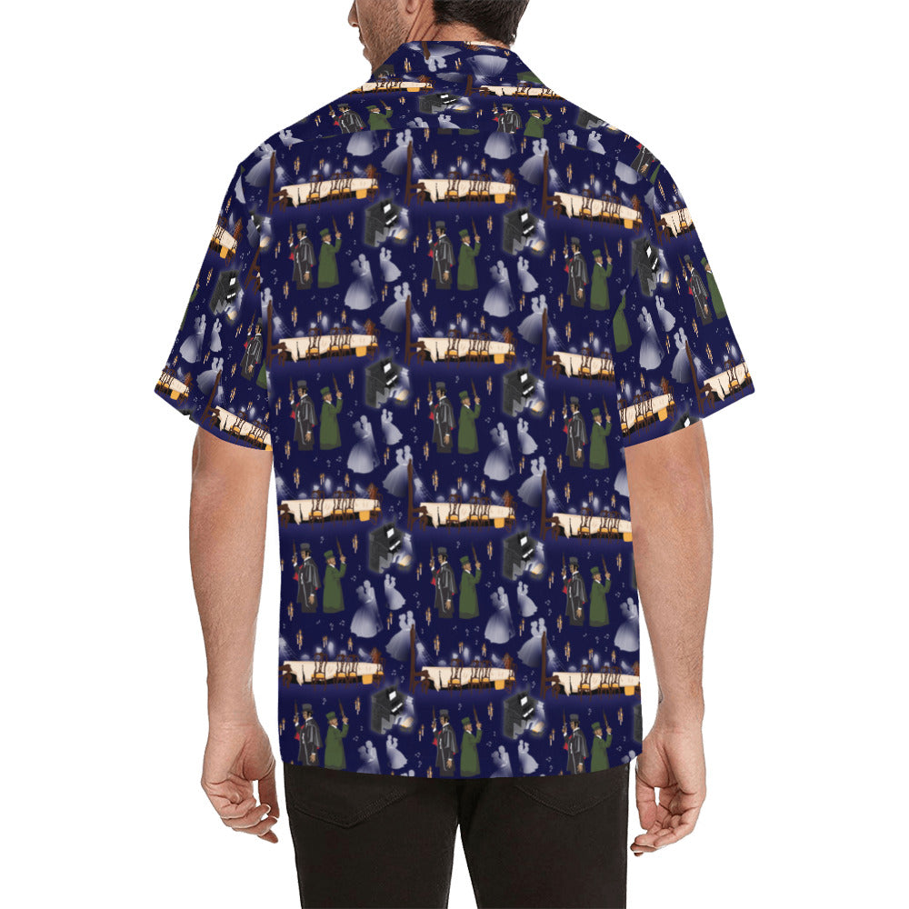 Disney Haunted Mansion Haunted Ballroom Hawaiian Shirt