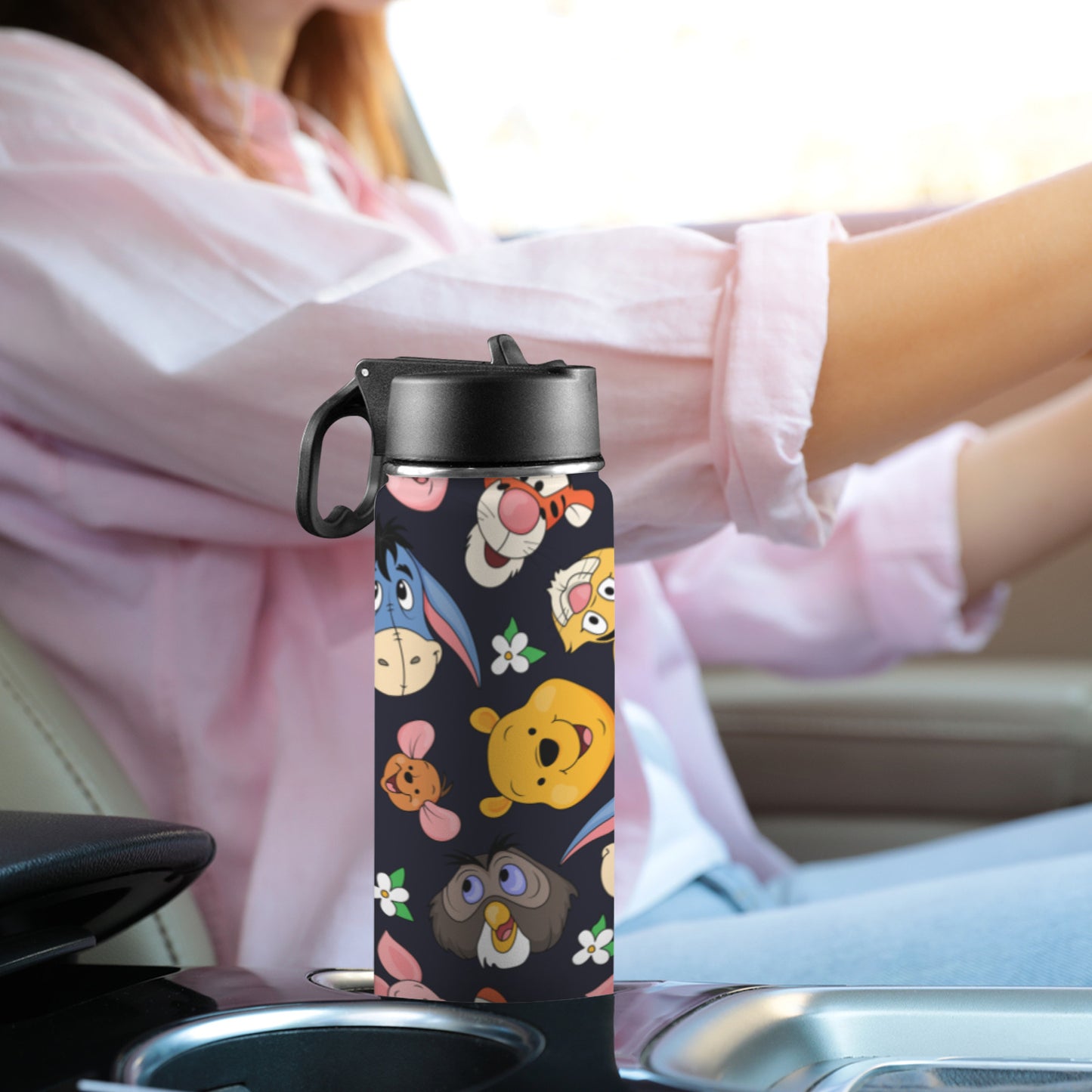 Hundred Acre Wood Friends Insulated Water Bottle