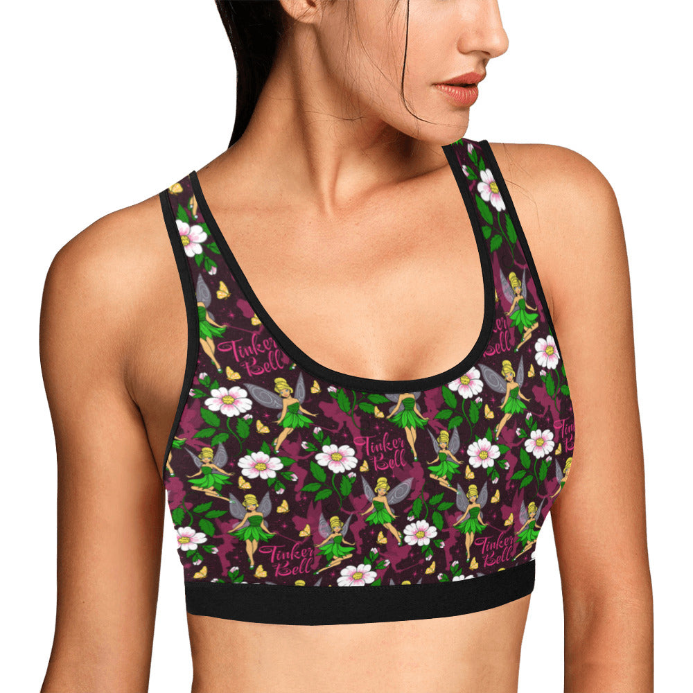 Tinker Bell Women's Sports Bra