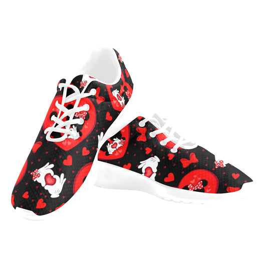 Valentines Day Lovers Women's Athletic Shoes