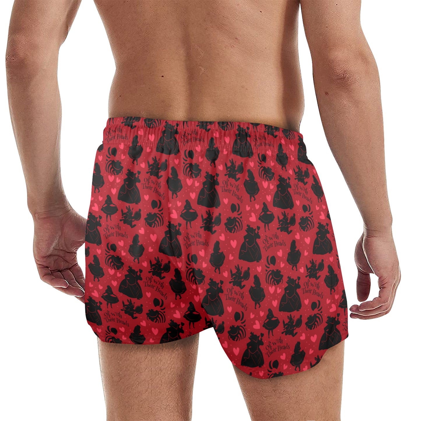 Off With Their Heads Men's Quick Dry Athletic Shorts