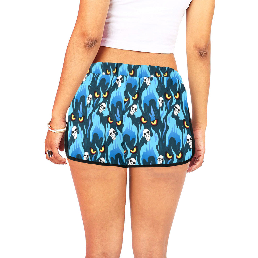 Disney Hercules Hades Lord Of The Dead Women's Relaxed Shorts