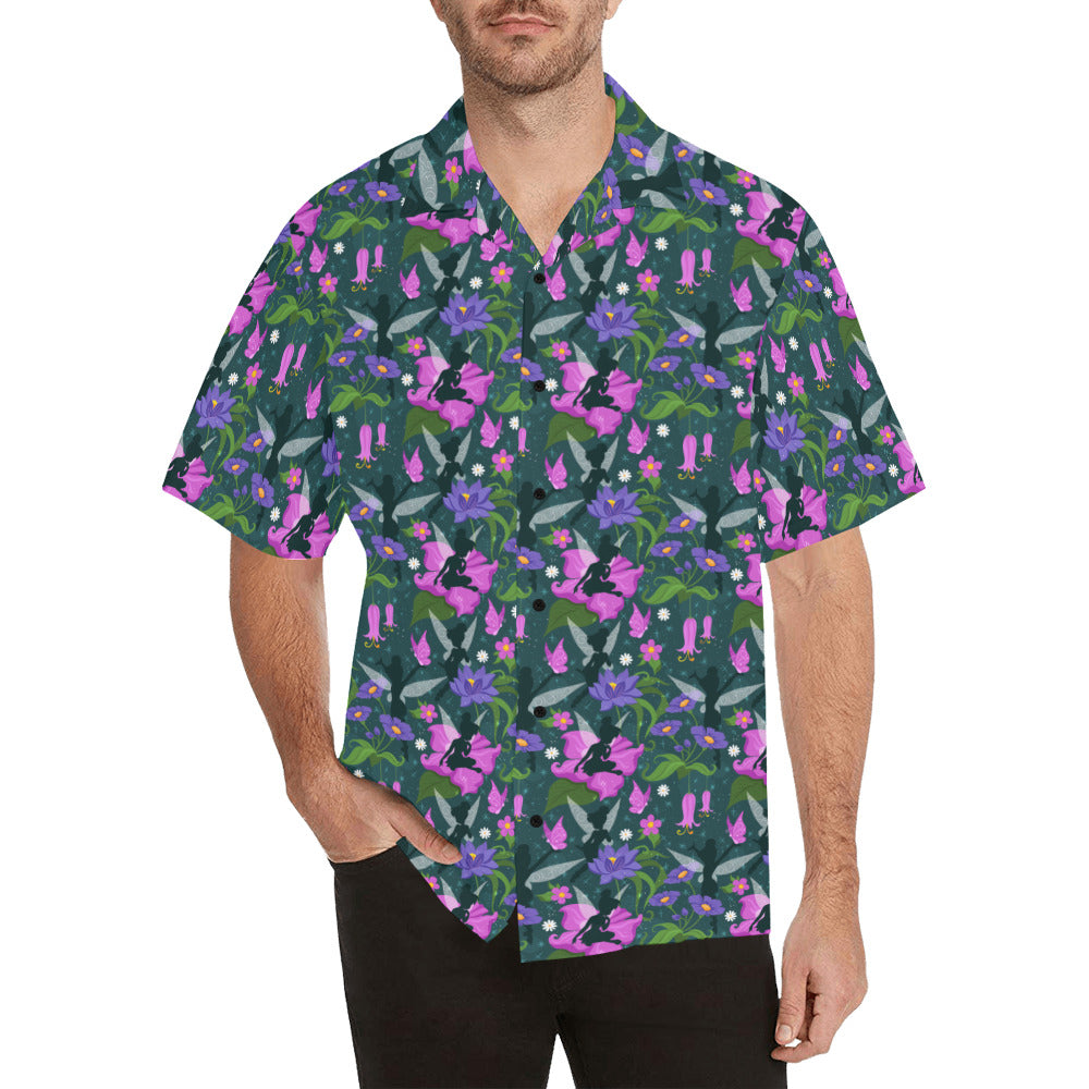 Fairies And Flowers Hawaiian Shirt