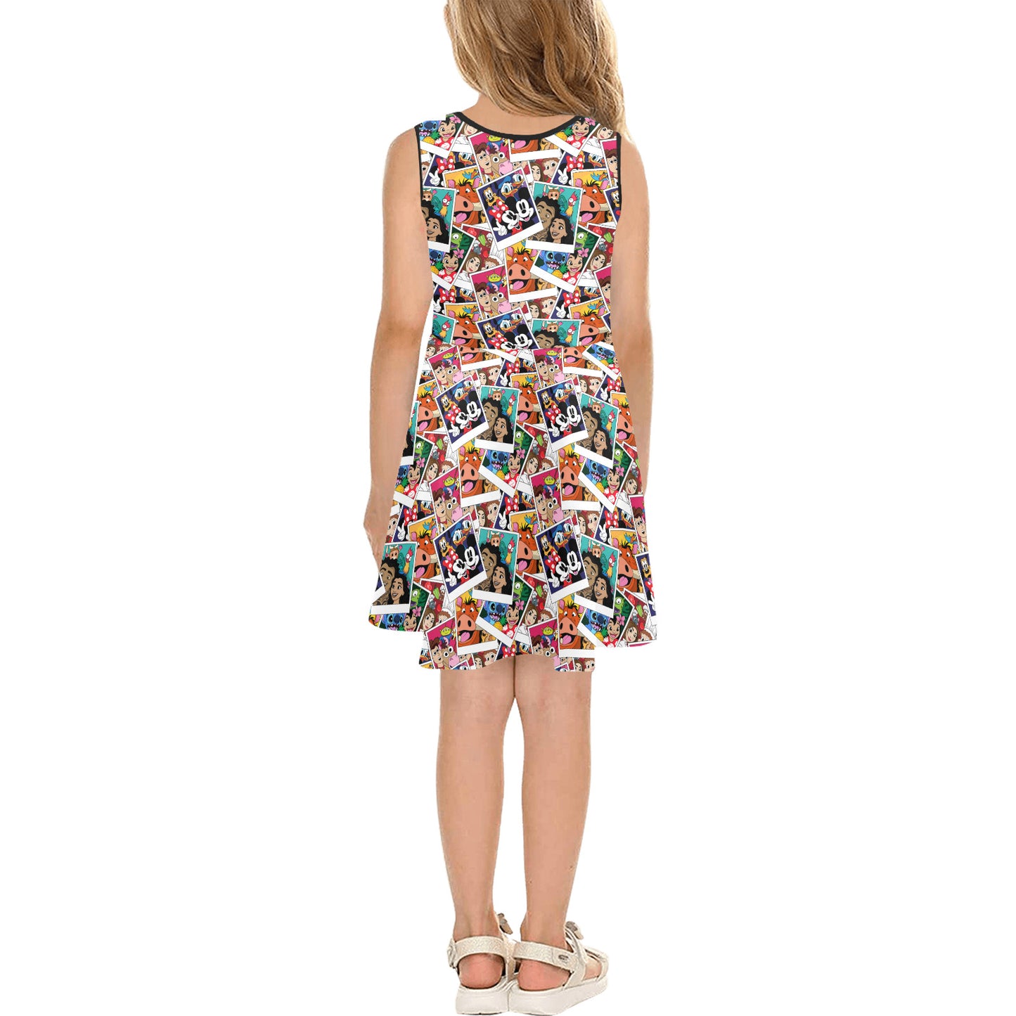 Selfies Girls' Sleeveless Sundress