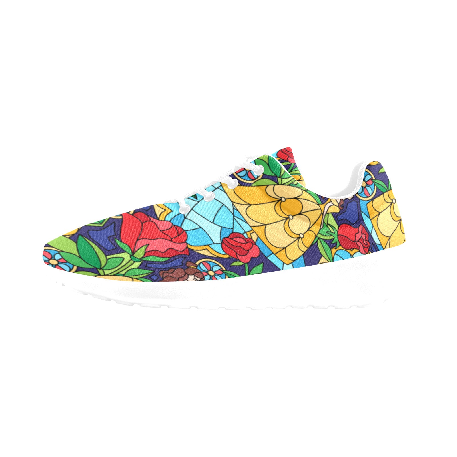 Stained Glass Women's Athletic Shoes - Ambrie