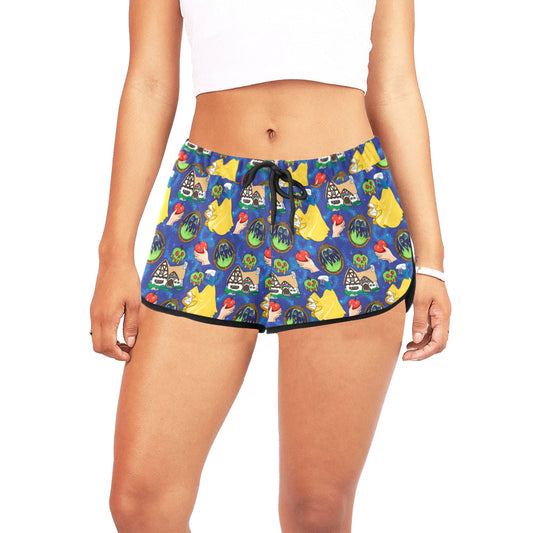 Disney Snow White Magic Mirror On The Wall Women's Relaxed Shorts