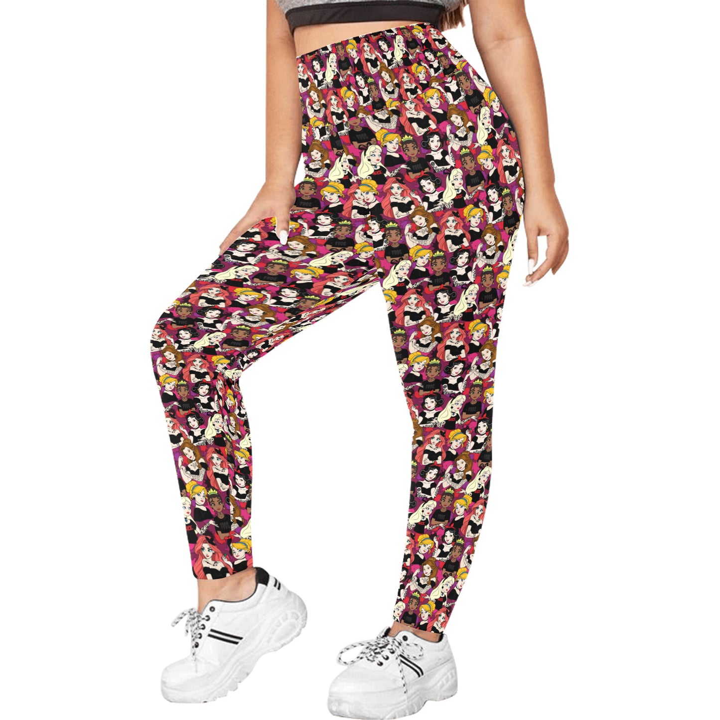 Bad Girls Women's Plus Size Athletic Leggings