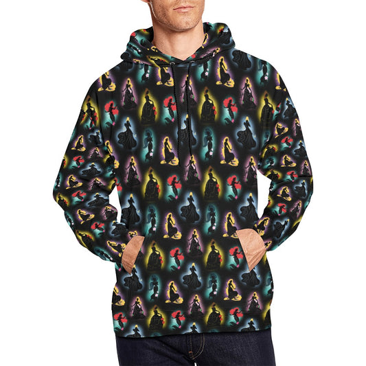 Illuminated Princesses Hoodie for Men