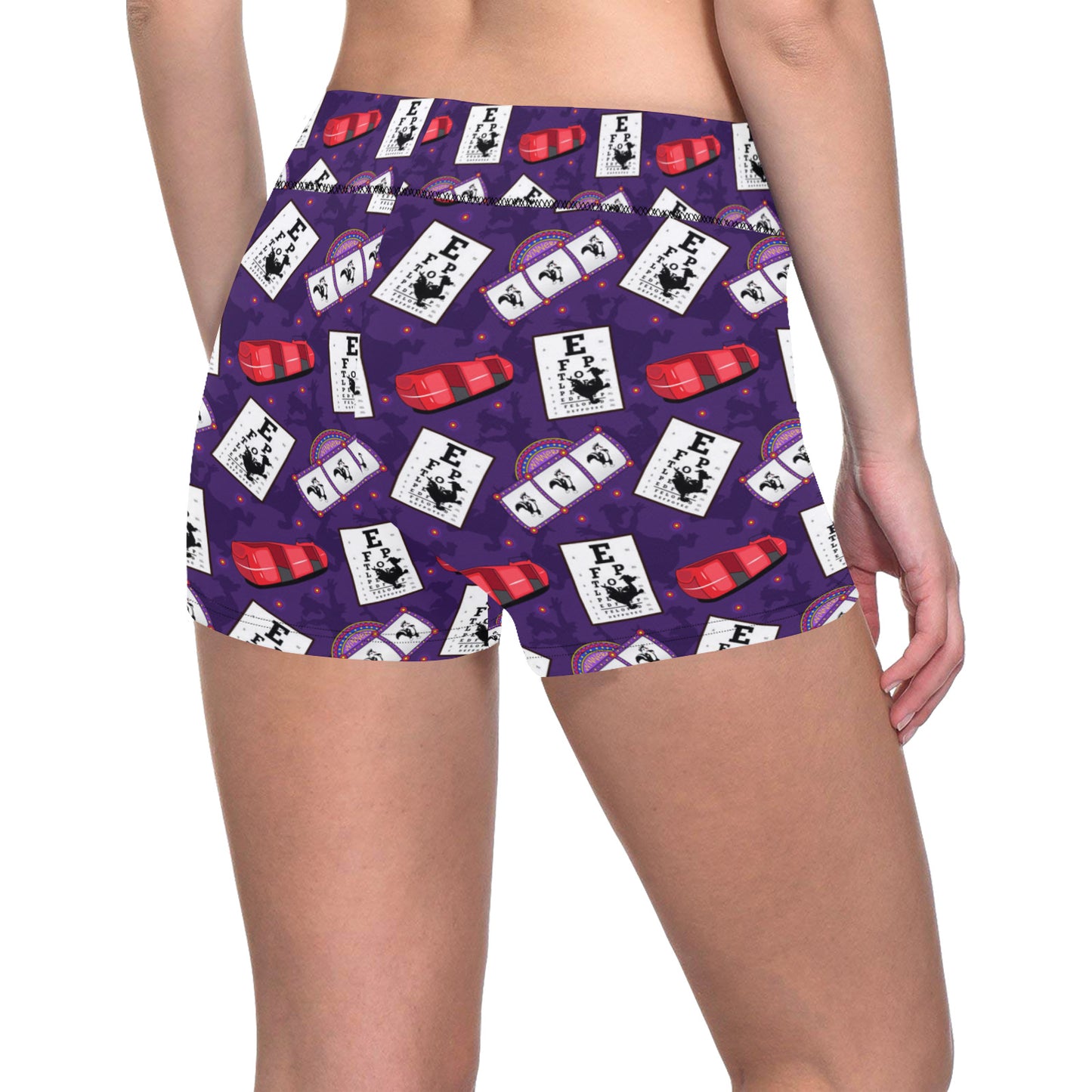 Disney Epcot Figment One Little Spark Women's Short Leggings