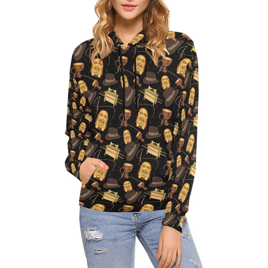 Temple Of Doom All Over Print Hoodie for Women