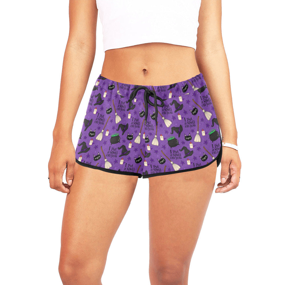 Disney Hocus Pocus I Put A Spell On You Women's Relaxed Shorts