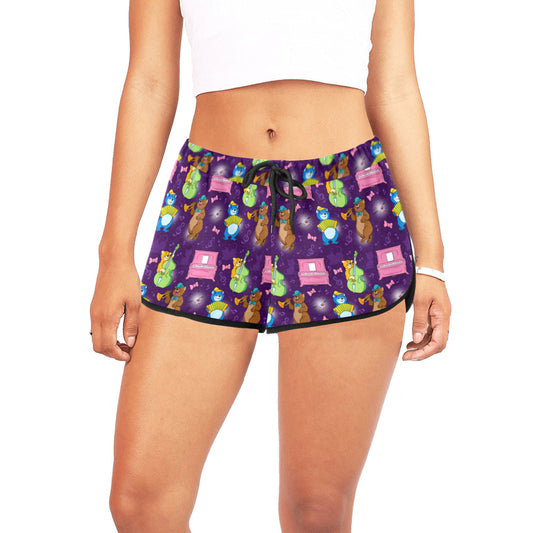 Disney Aristocats Musical Cats Women's Relaxed Shorts