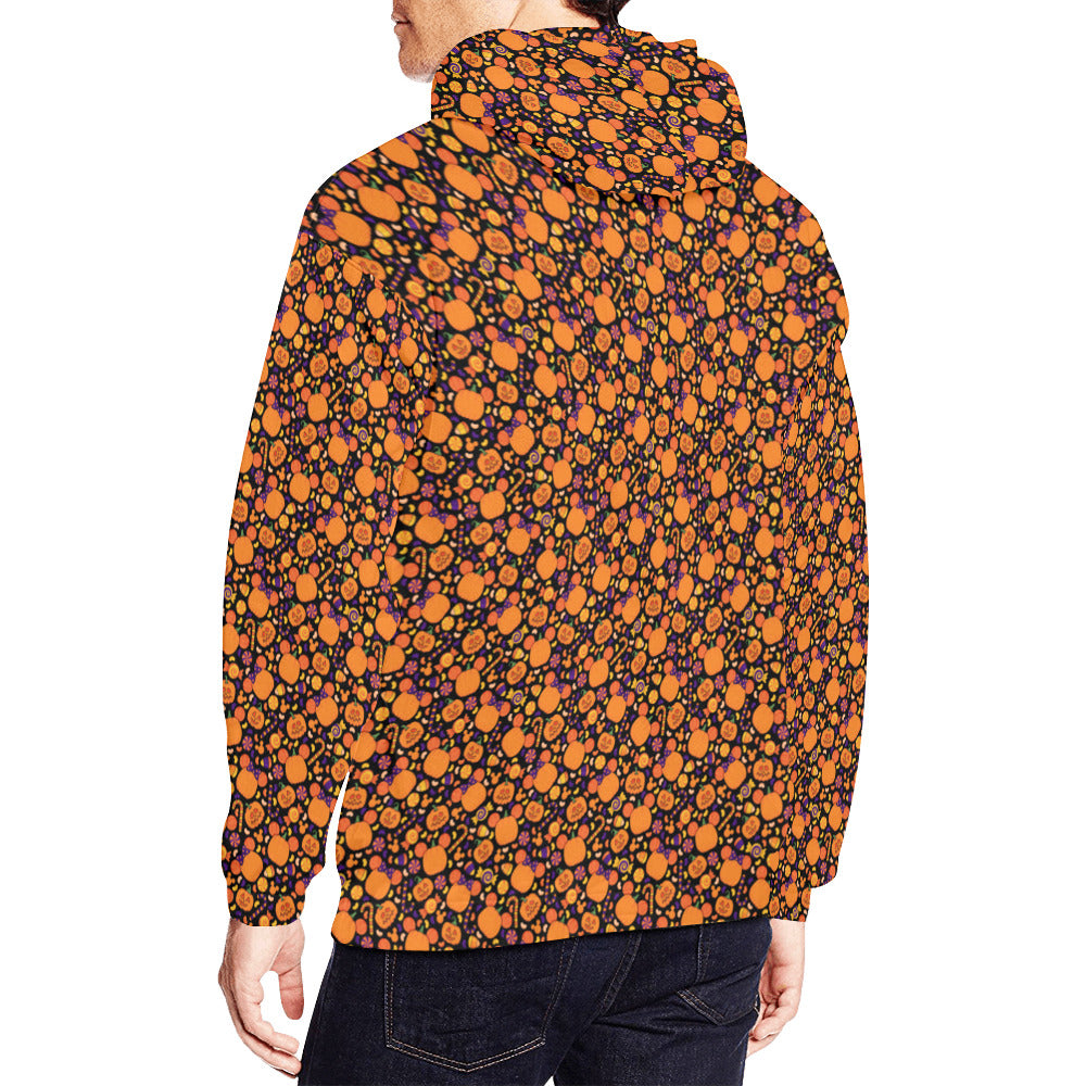 Pumpkins And Candy Hoodie for Men