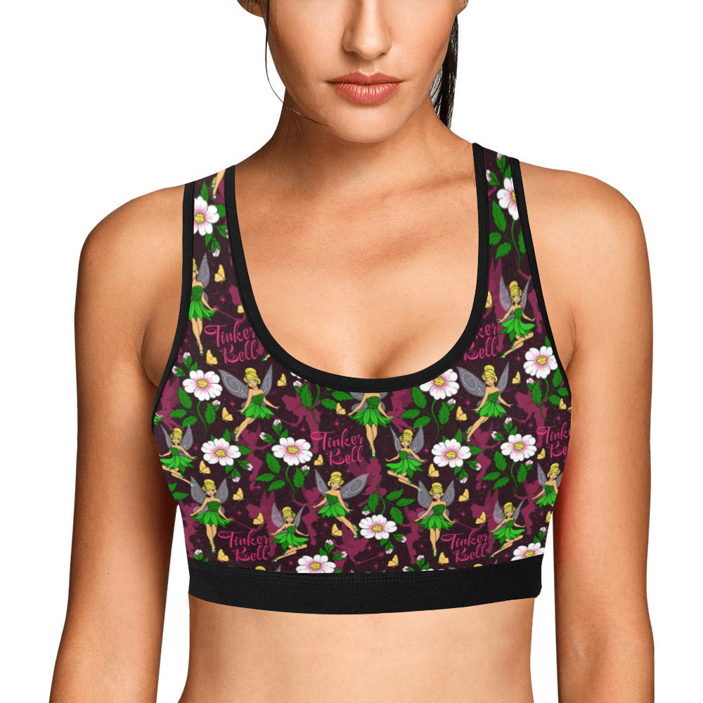 Tinker Bell Women's Sports Bra