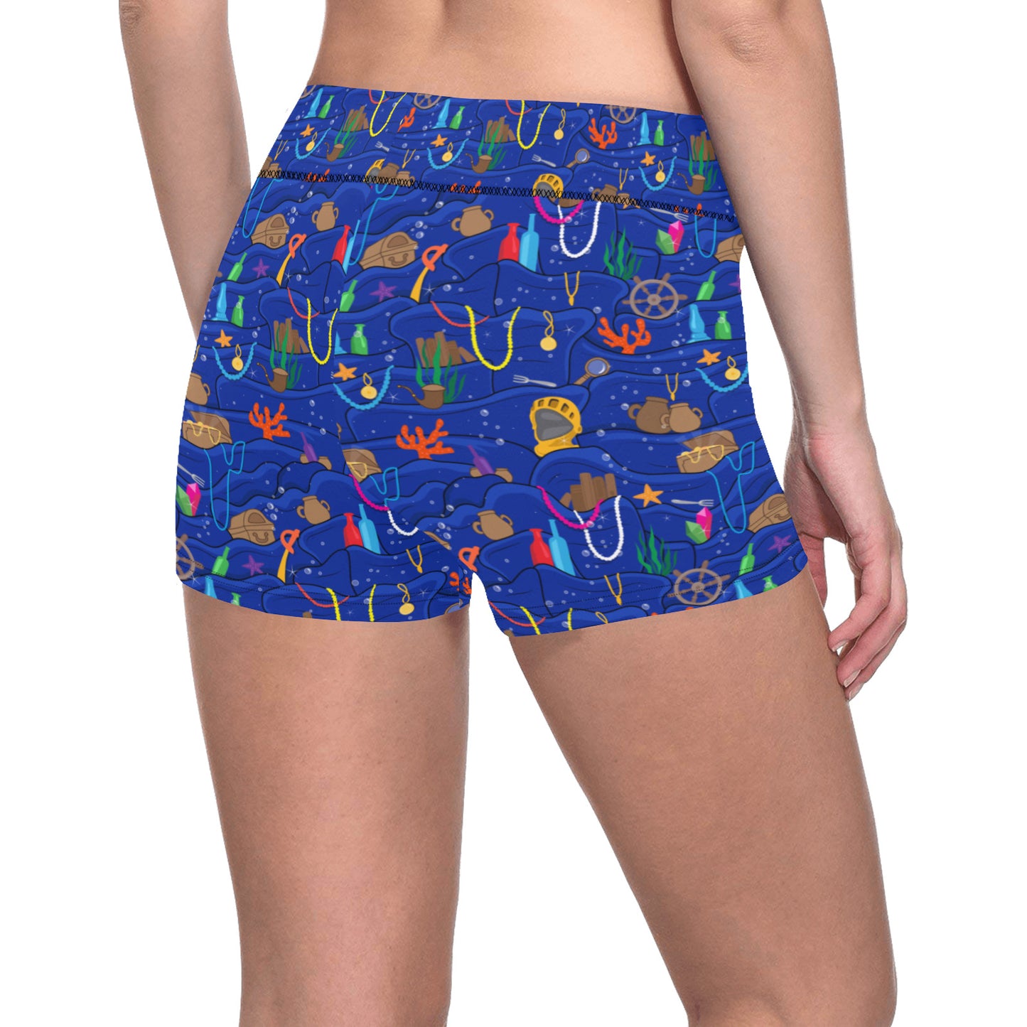 Disney Little Mermaid Grotto Women's Short Leggings