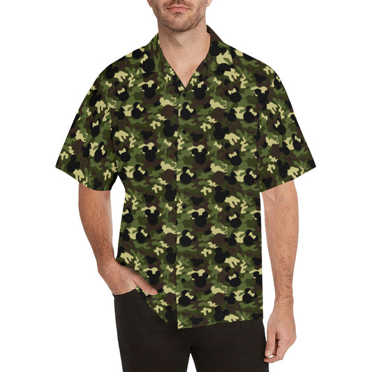 Camouflage Hawaiian Shirt