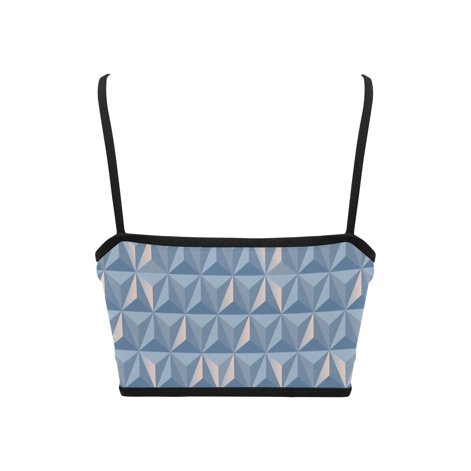 World Traveler Women's Spaghetti Strap Crop Top - Ambrie