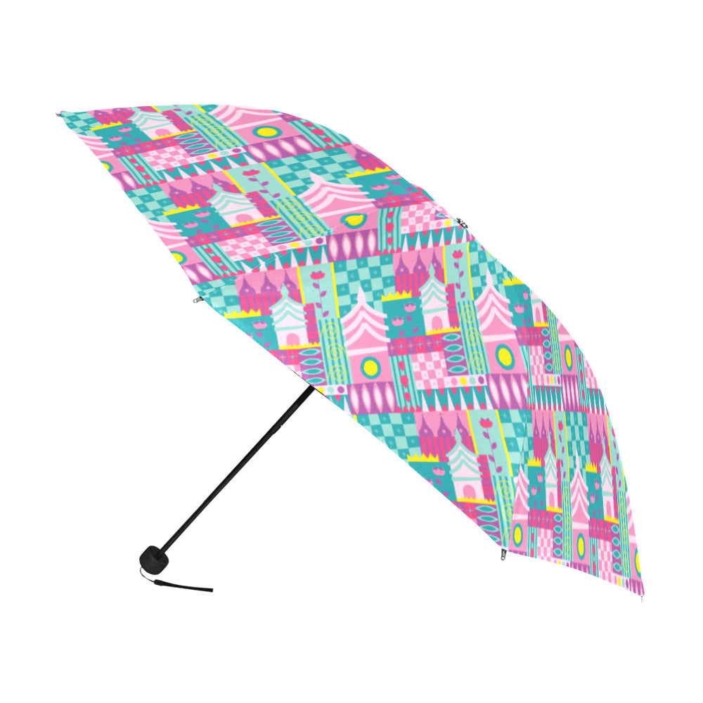 Small World Anti-UV Foldable Umbrella