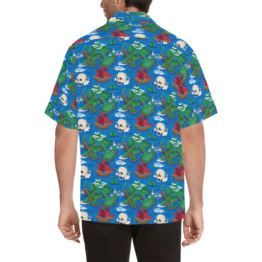 Neverland Map Hawaiian Shirt