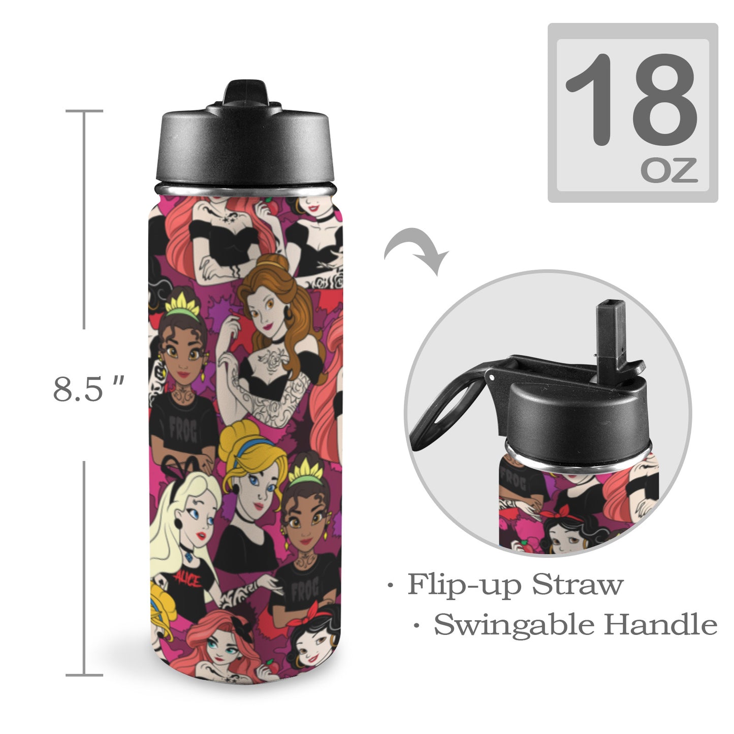 Bad Girls Insulated Water Bottle