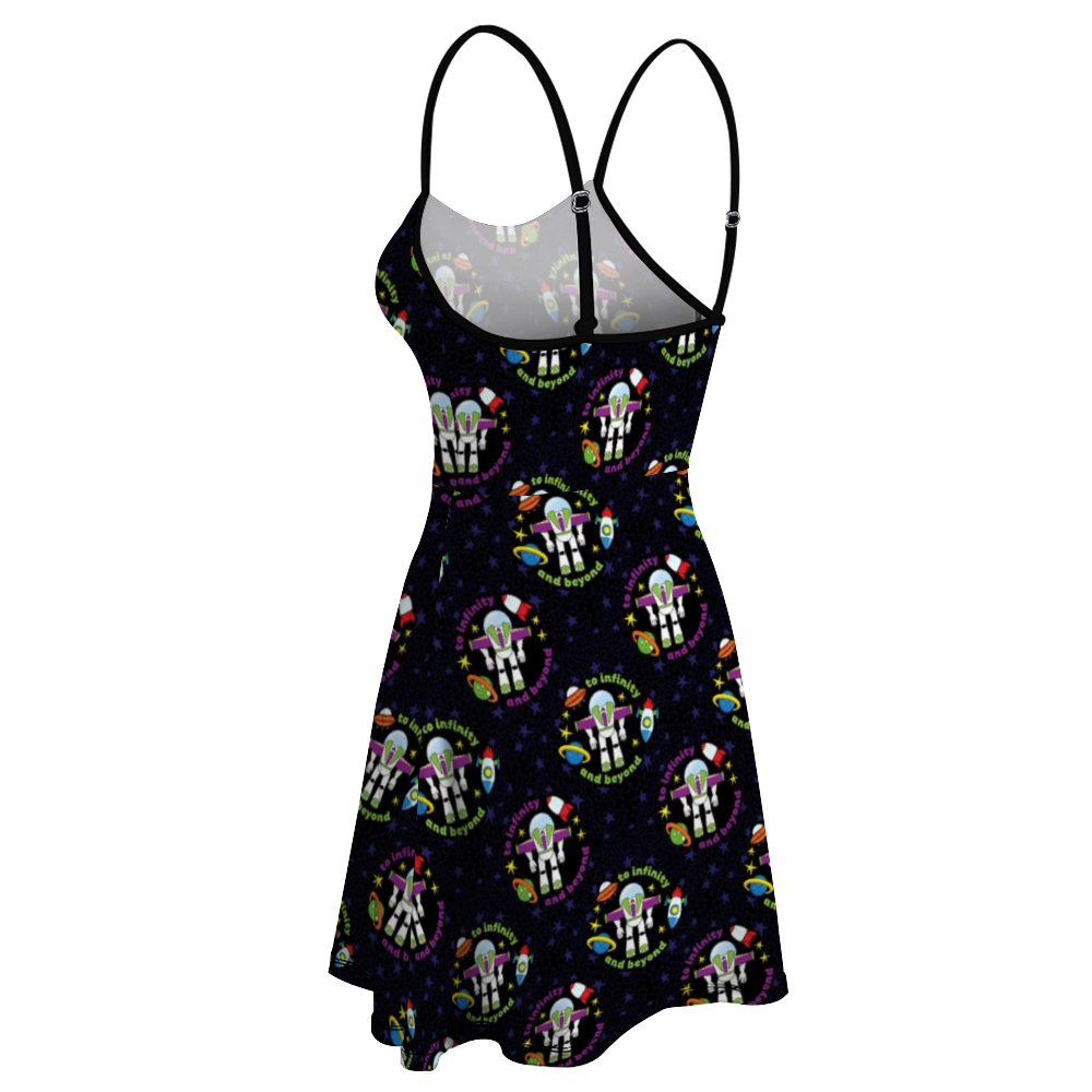 To Infinity And Beyond Women's Sling Short Dress