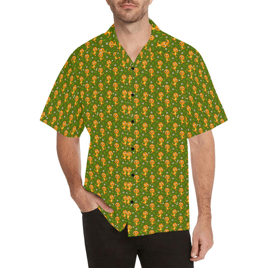 Think Orange Hawaiian Shirt