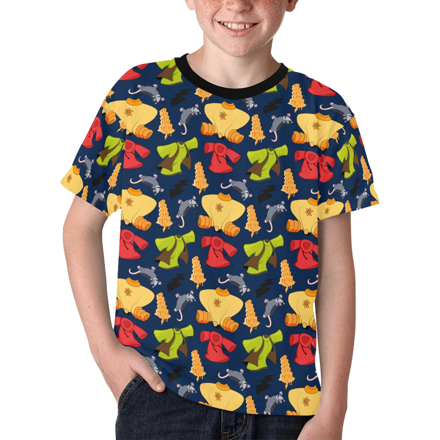 Tower Of Cheeza Kid's T-shirt - Ambrie