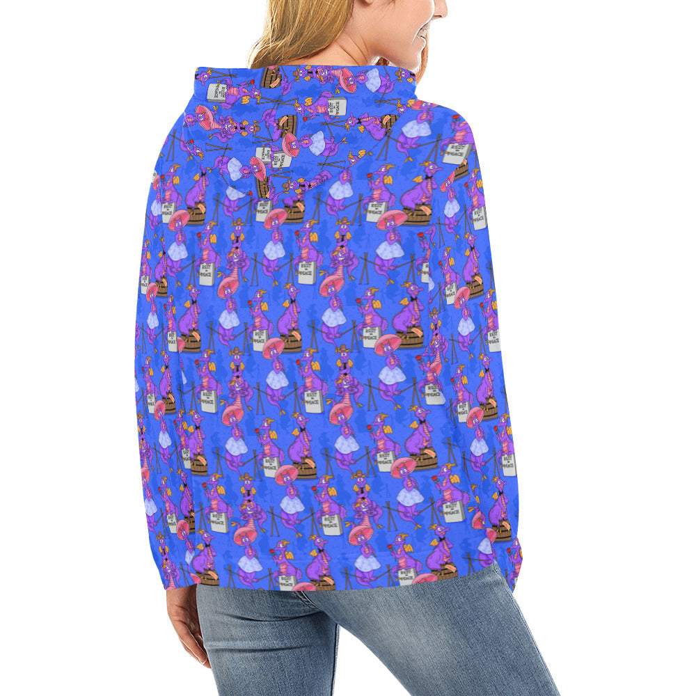 Haunted Mansion Figment Hoodie for Women