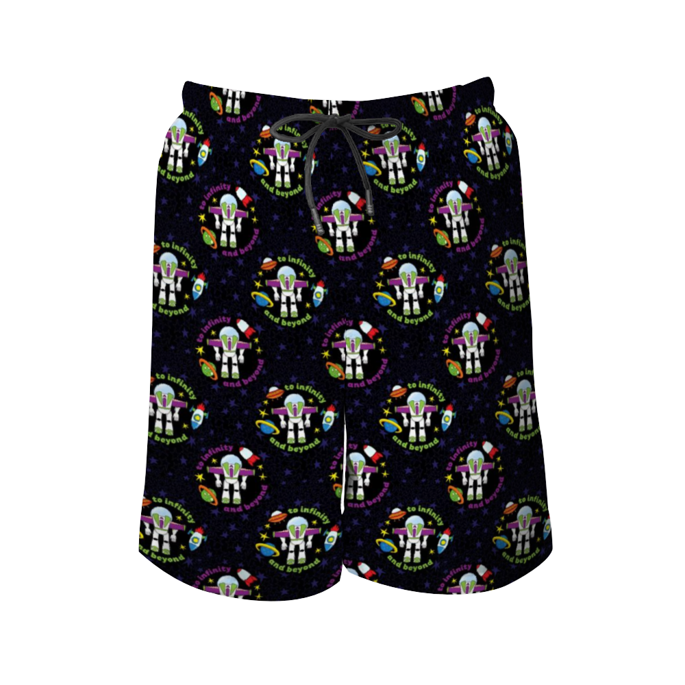 To Infinity And Beyond Men's Swim Trunks Swimsuit