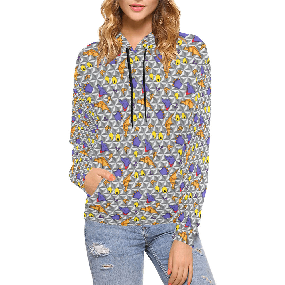 Disney Epcot Figment Dream Come True Hoodie for Women