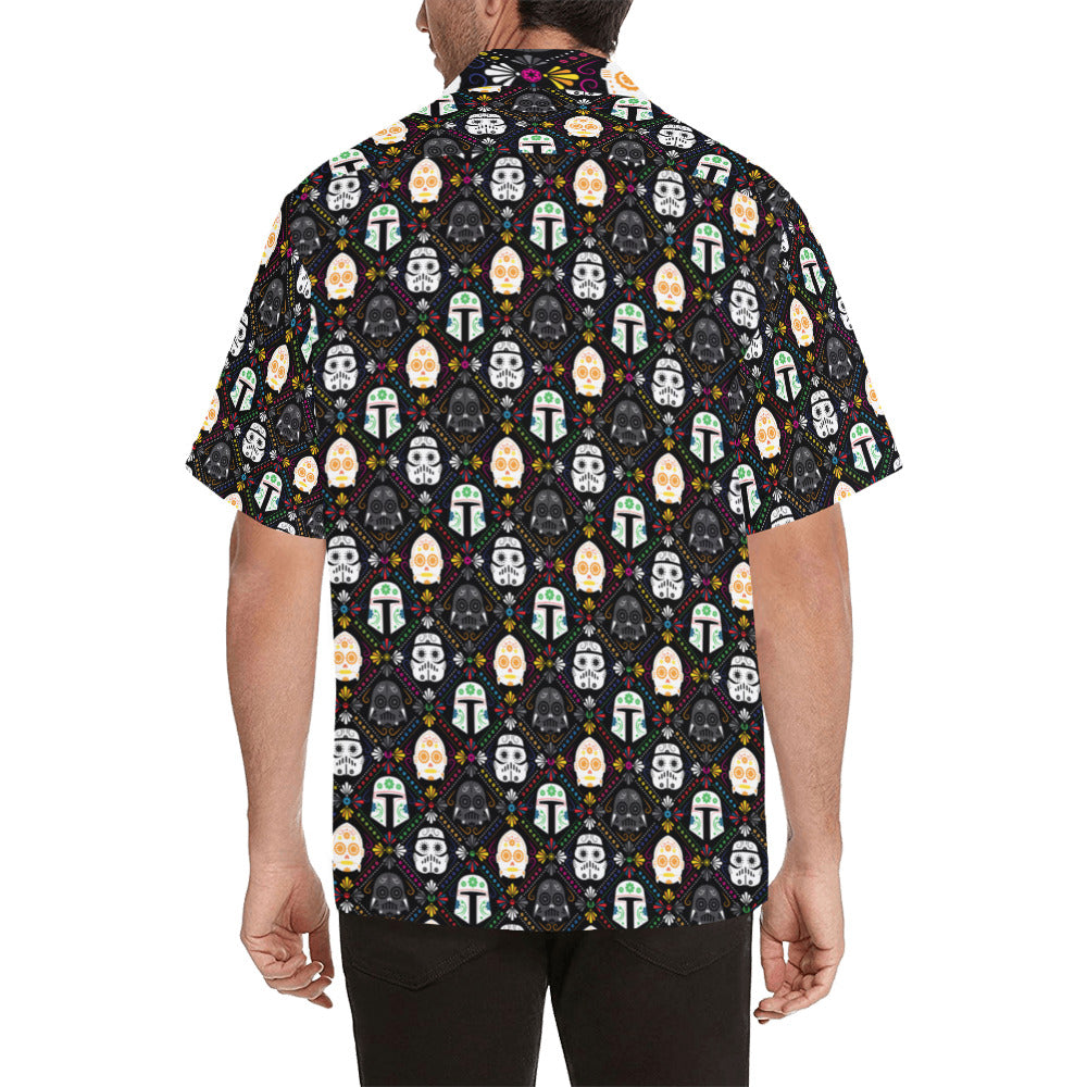 Colorful Galactic Hawaiian Shirt