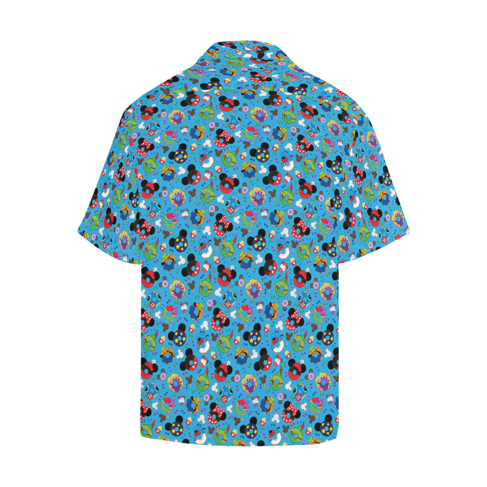 Character Donuts Hawaiian Shirt