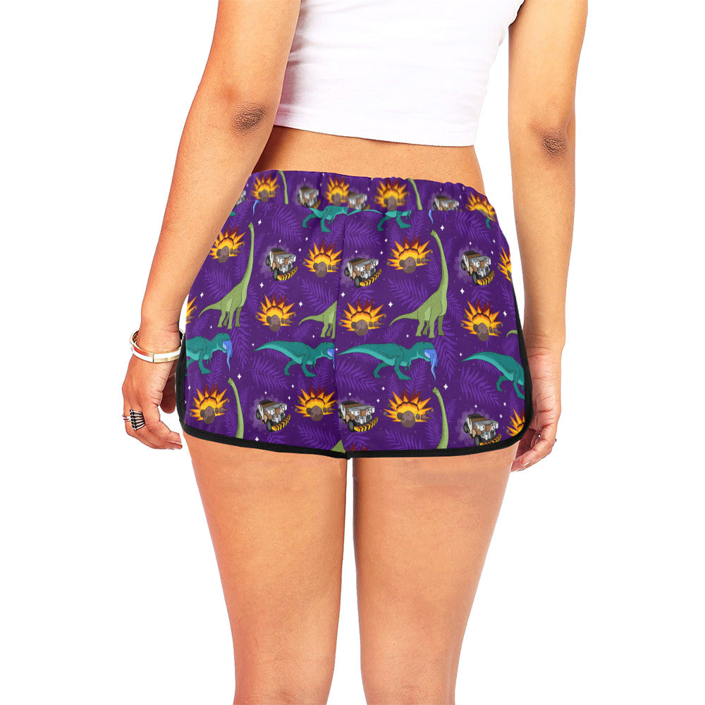 Not Our Dino Women's Relaxed Shorts