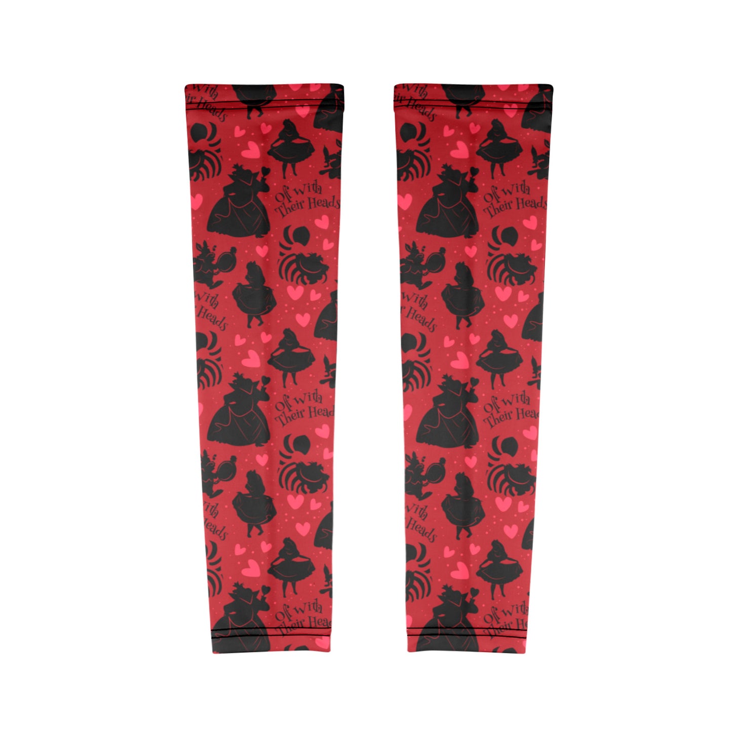 Disney Alice In Wonderland Queen Of Hearts Off With Their Heads Arm Sleeves (Set of Two)