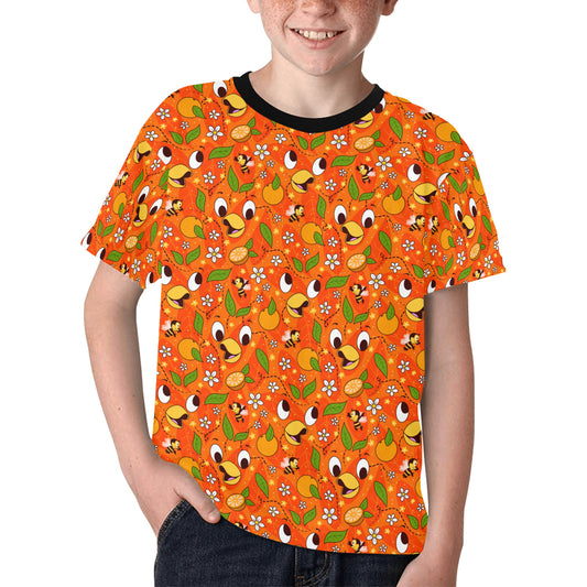 Orange Bird Kids' T-shirt
